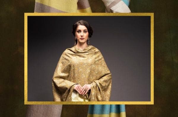 WHICH WOOL IS USED FOR PASHMINA SHAWL?